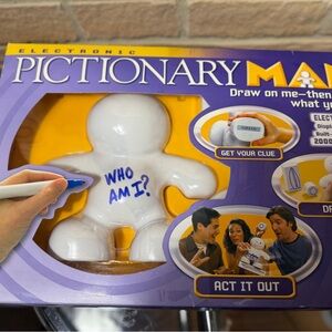 Electronic Pictionary Man Game. Preowned. All parts working , new batteries READ